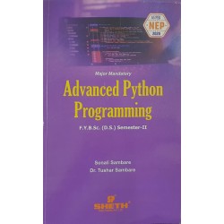 Advanced Python Programming  FYBSc Data Science Sem 2 Sheth